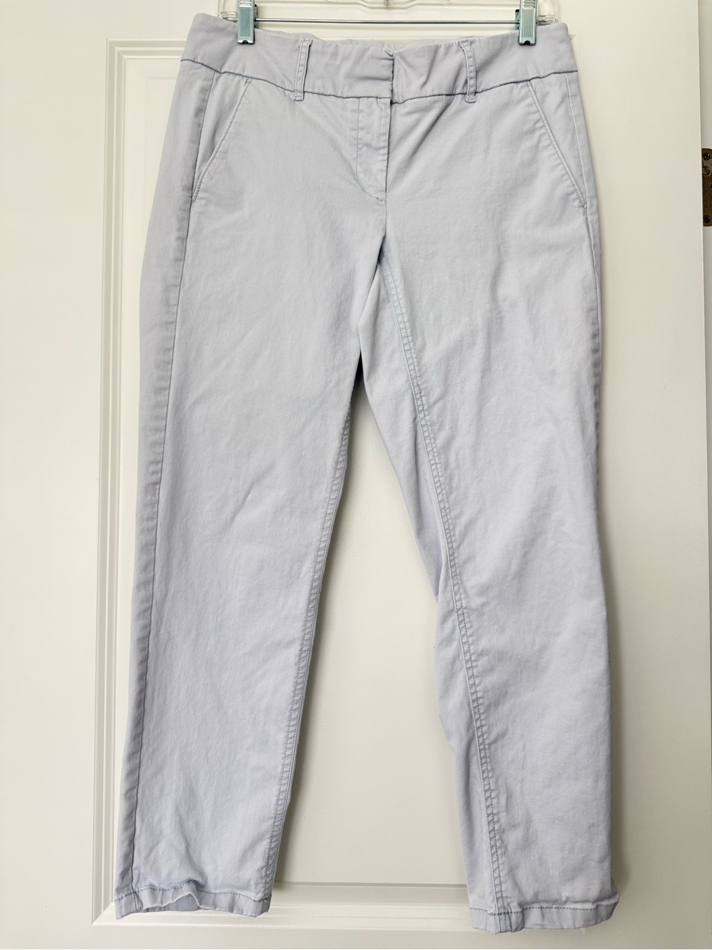 LOFT light Blue Cropped Pants